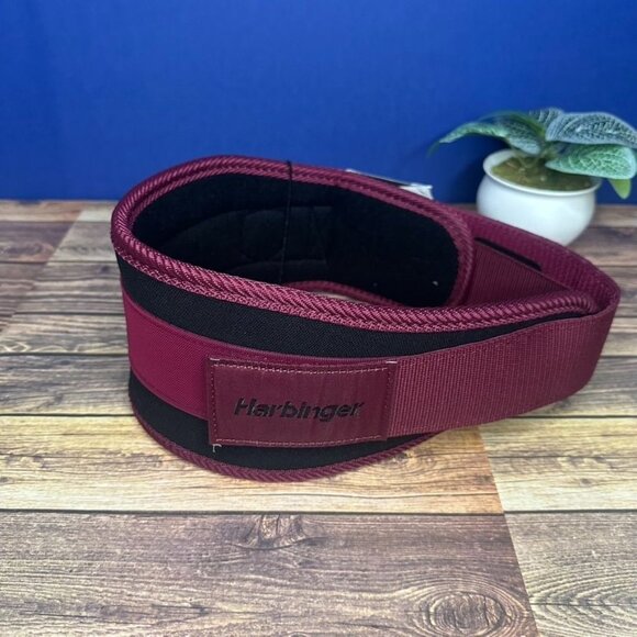 NWT Harbinger Foam Core Belt 4.5" for Lifting Size Small (Merlot) - Picture 3 of 14